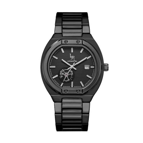 ساعة رجالي  لويس ريفال 3305 اسود كامل