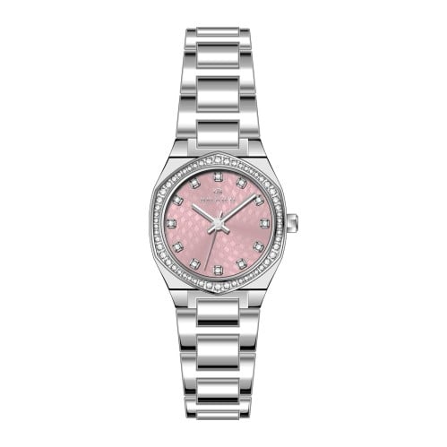 ساعةنسائي بروجيه 23001 فضي ميناءزهري