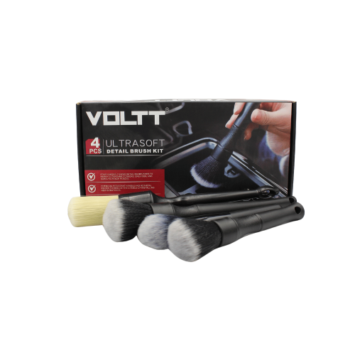 مجموعة فرش التنظيف للتفاصيل VOLTT ULTRASOFT BRUSH