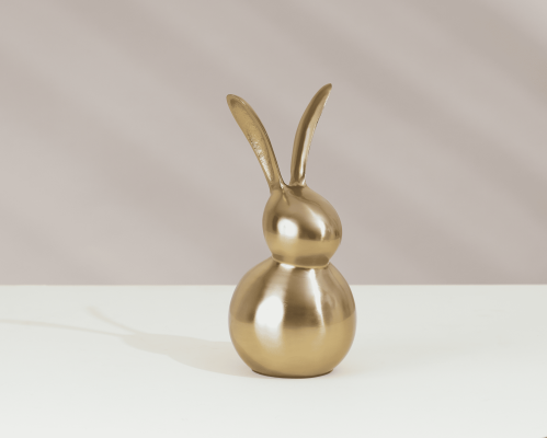 ديكور الارنب الاليف ذهبي