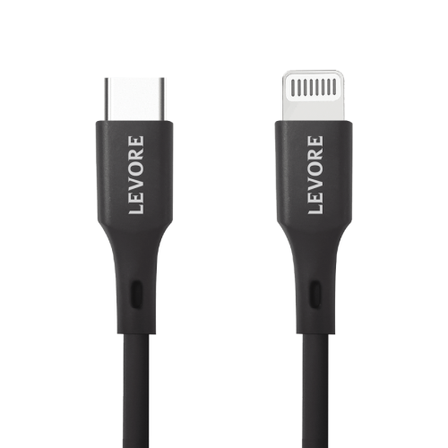 سلك شاحن ليفوري من USB-C إلى آيفون معتمد من أبل MF...