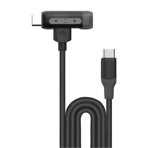 سلك شاحن موماكس 2 في 1 من USB-C إلى USB-C و آيفون...