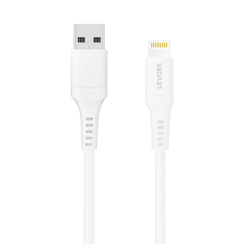 سلك شاحن ليفوري من USB إلى آيفون معتمد من أبل MFI...