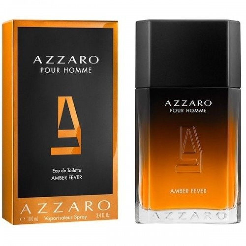 Azzaro Pour Homme Amber Fever Eau de Toilette 100ml متجر الرائد العطور