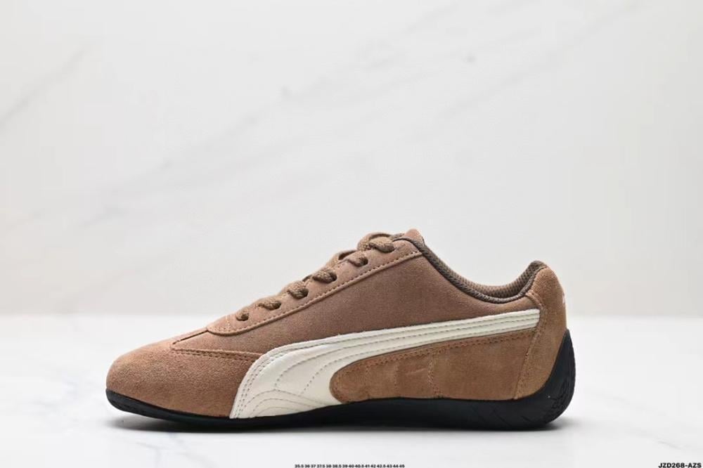 靴 y2k PUMA SPEEDCAT ARCHIVE HAUTE COFFEE Puma Speedcat Archive Haute Coffee Frosted Ivory (Frosted