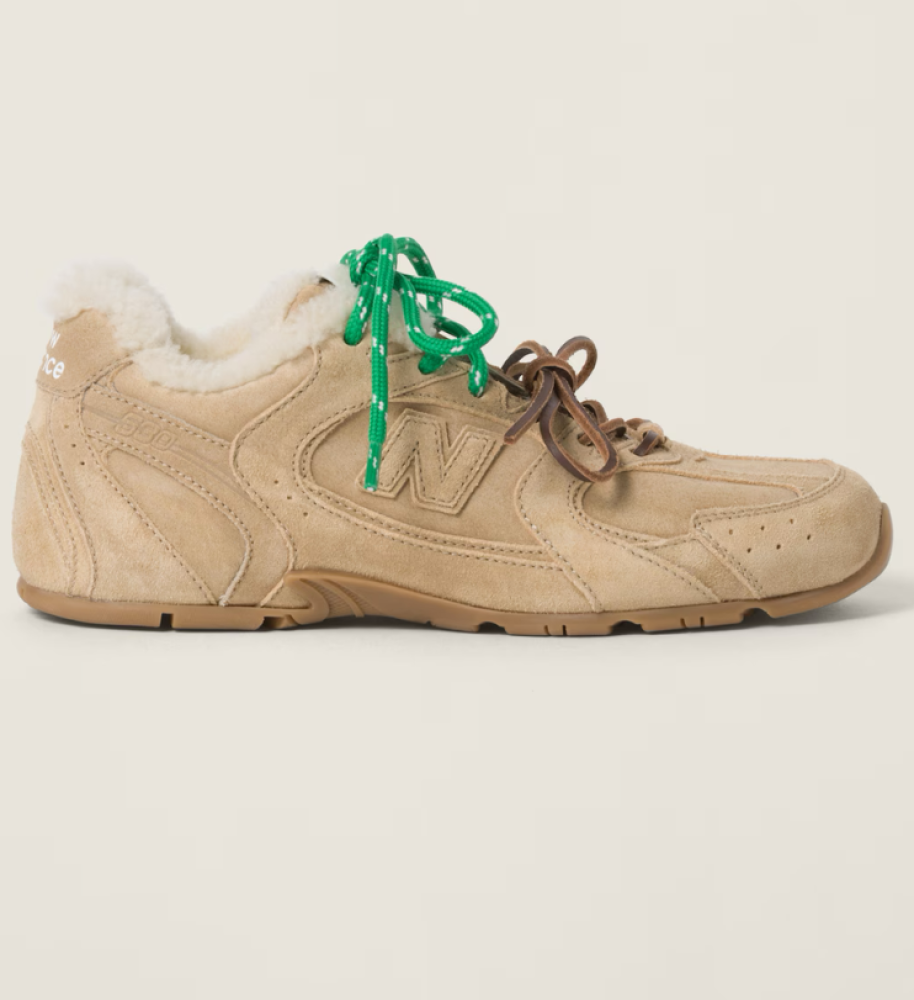 New Balance x Miu Miu 530 Suede Mesh 'Ecru' - Shoozkk