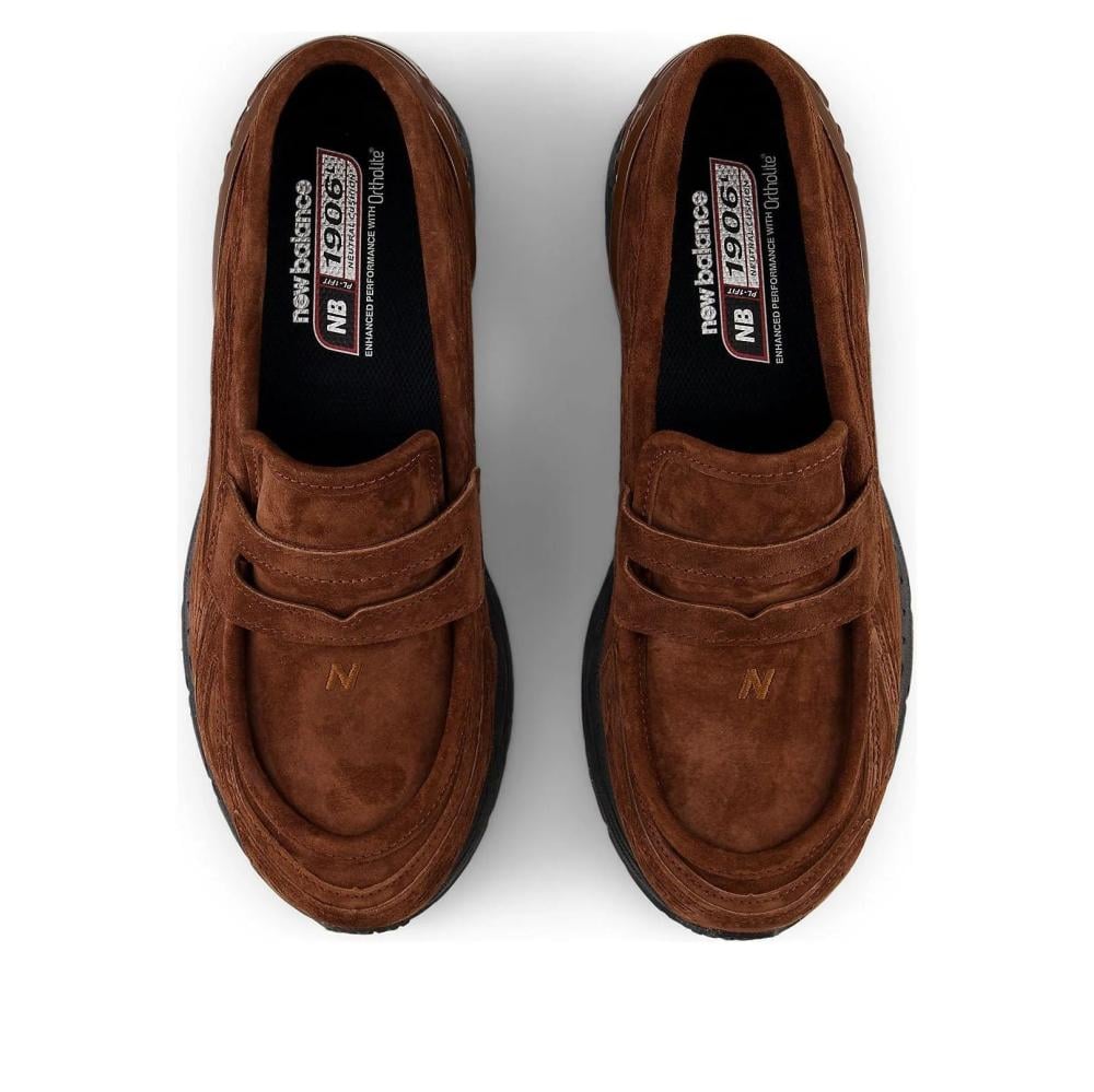 靴 New Balance U1906LNS Rich Oak Suede 23cm New Balance 1906L Loafer 