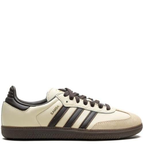 Adidas Samba OG "Cream White/Dark Brown" sneakers