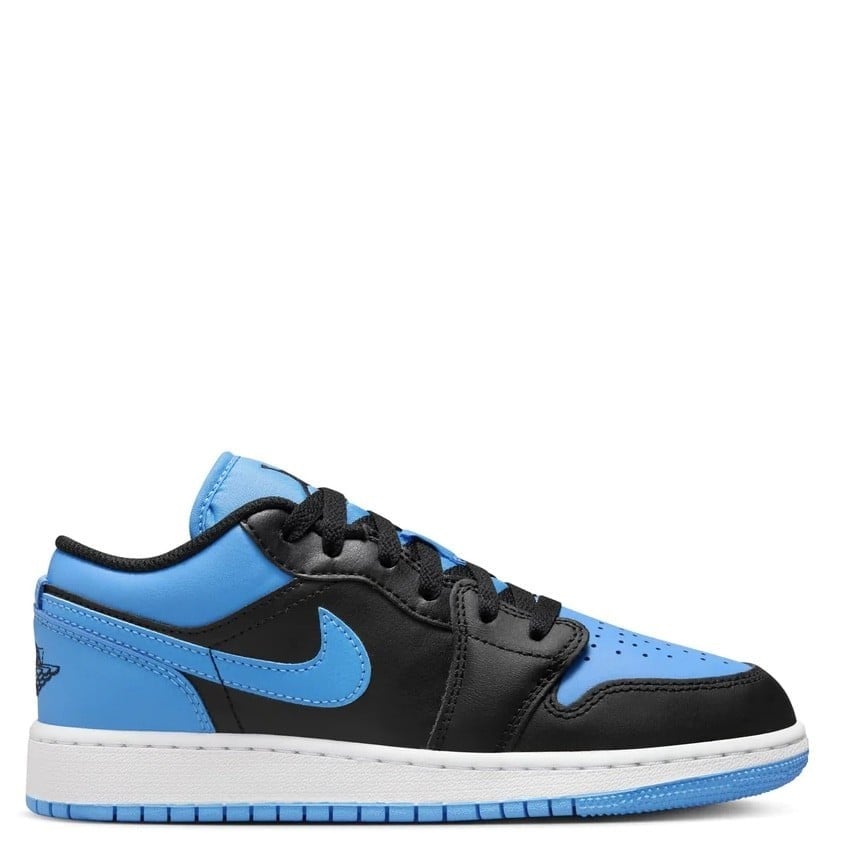 Air Jordan 1 Low GS (Black/University Blue)