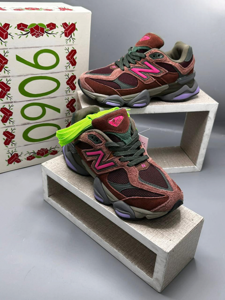 New Balance 9060 "Rich Oak/Burgundy"