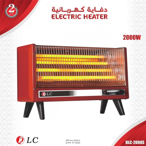 دفاية كلاسيكية كهربائية DLS-2000S تدفئة زاوية 90 و...