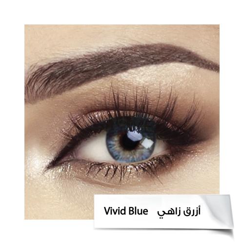 عدسات بيلا قلو - فيفيد بلو Glow Vived Blue