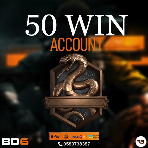 حساب سميرف 50 فوز جاهز للرانك يدوي 100% ملكية كامل...