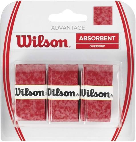 Wilson Advantage Tennis Overgrip 3PK Red