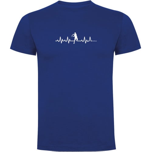 Kruskis Tennis Heartbeat Short Sleeve T-shirt Roya...