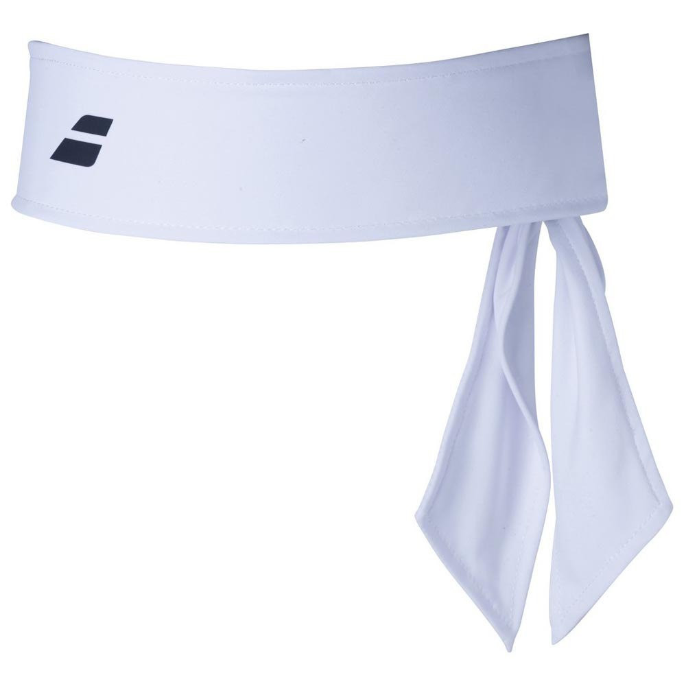 Babolat Logo Headband White Tennis equipment and rackets