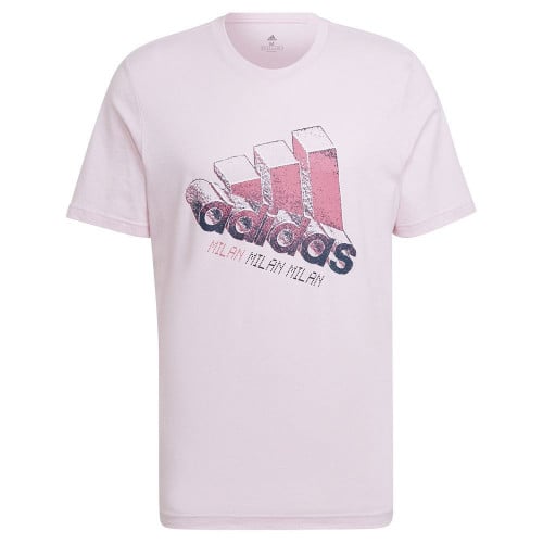 adidas Milan Logo Carrier Short Sleeve T-Shirt