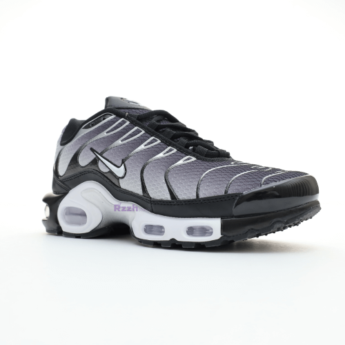 Nike Air Max Plus Black White Metallic Silver