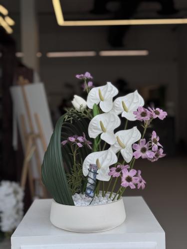 فازة بالورد