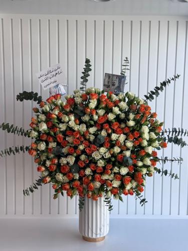 فازة بالورد