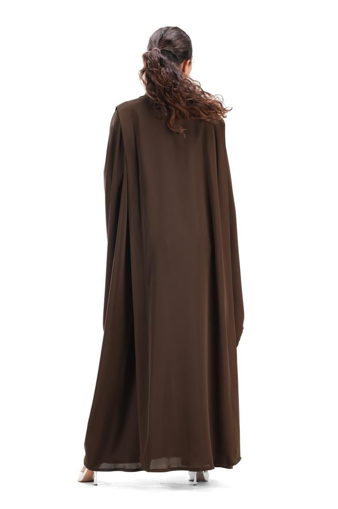 عباية بشت بني عملية بياقة رسمية