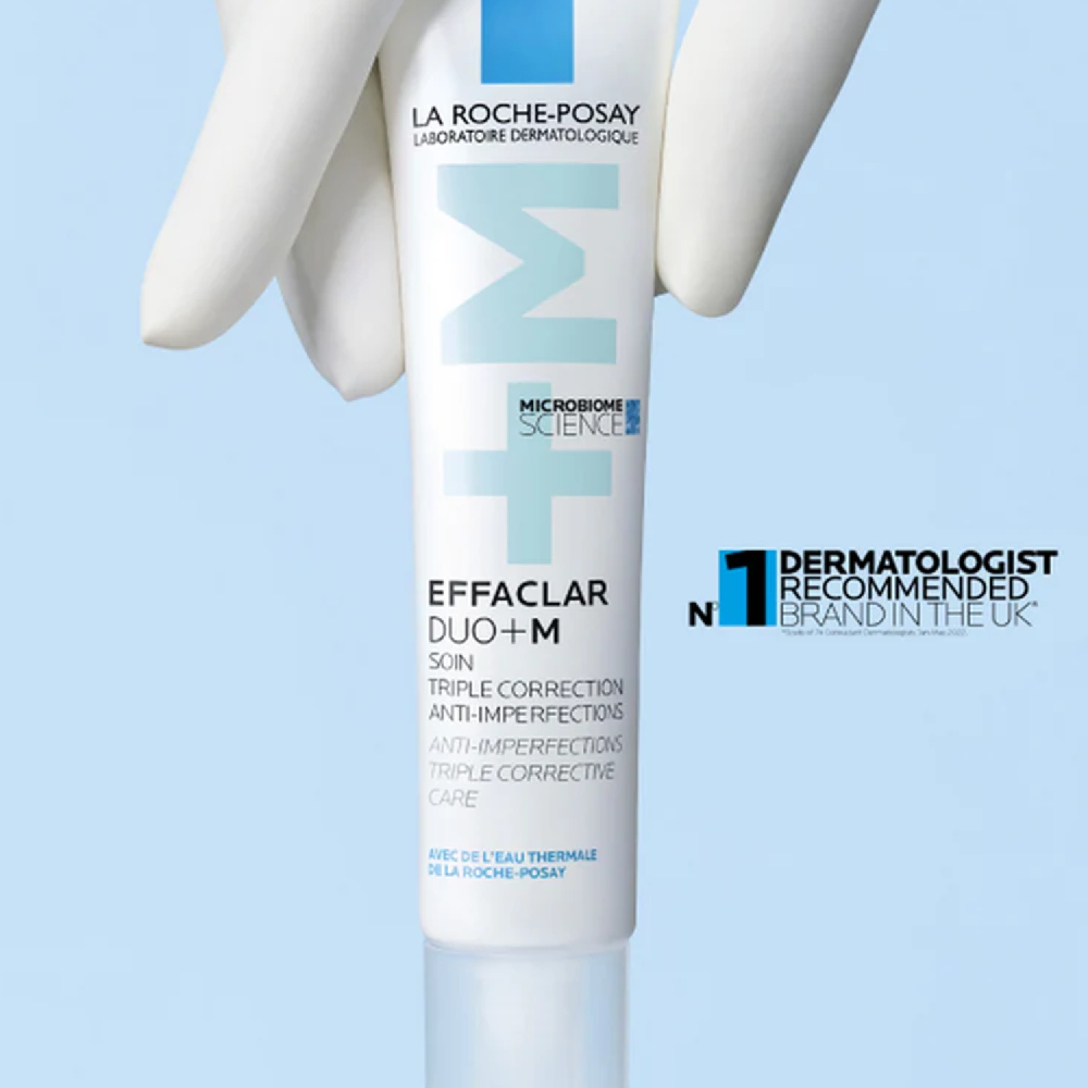 لاروش بوزيه إيفاكلار ديو+ لاروش بوزيه كريم ازالة حب الشباب دو إم+ 40مل