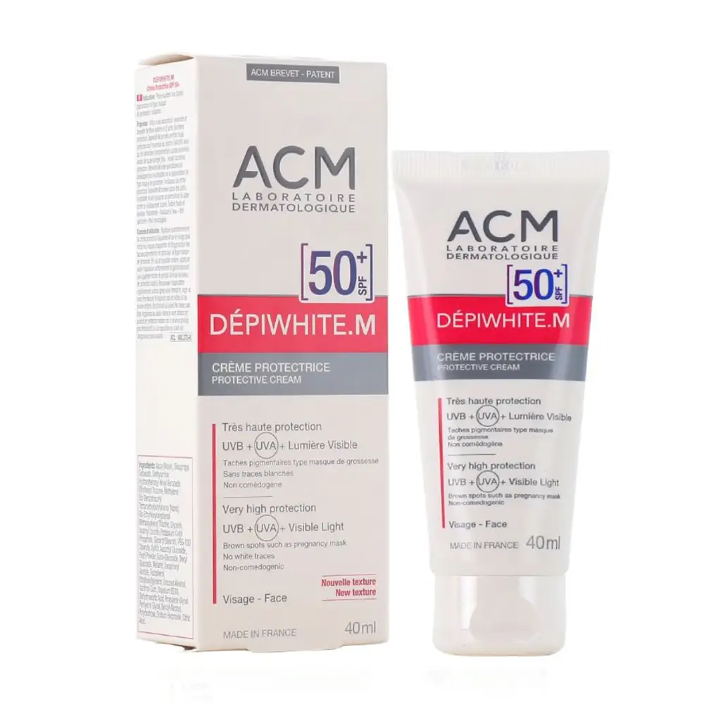 ديبي وايت كريم الحماية 50 شفاف من أي سي إم - 40 مل
