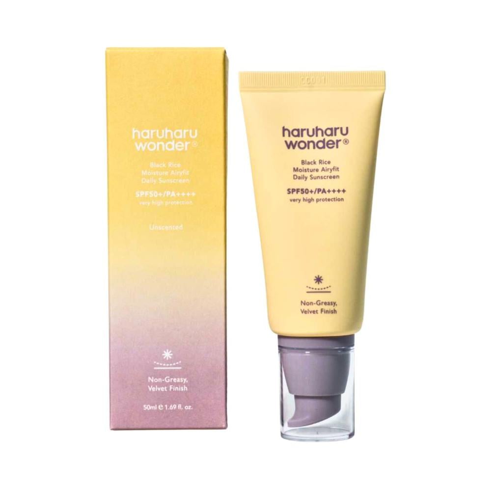 واقي شمس يومي بلاك رايس مويستشر اير فيت بعامل حماية 50 من هاروهارو ون