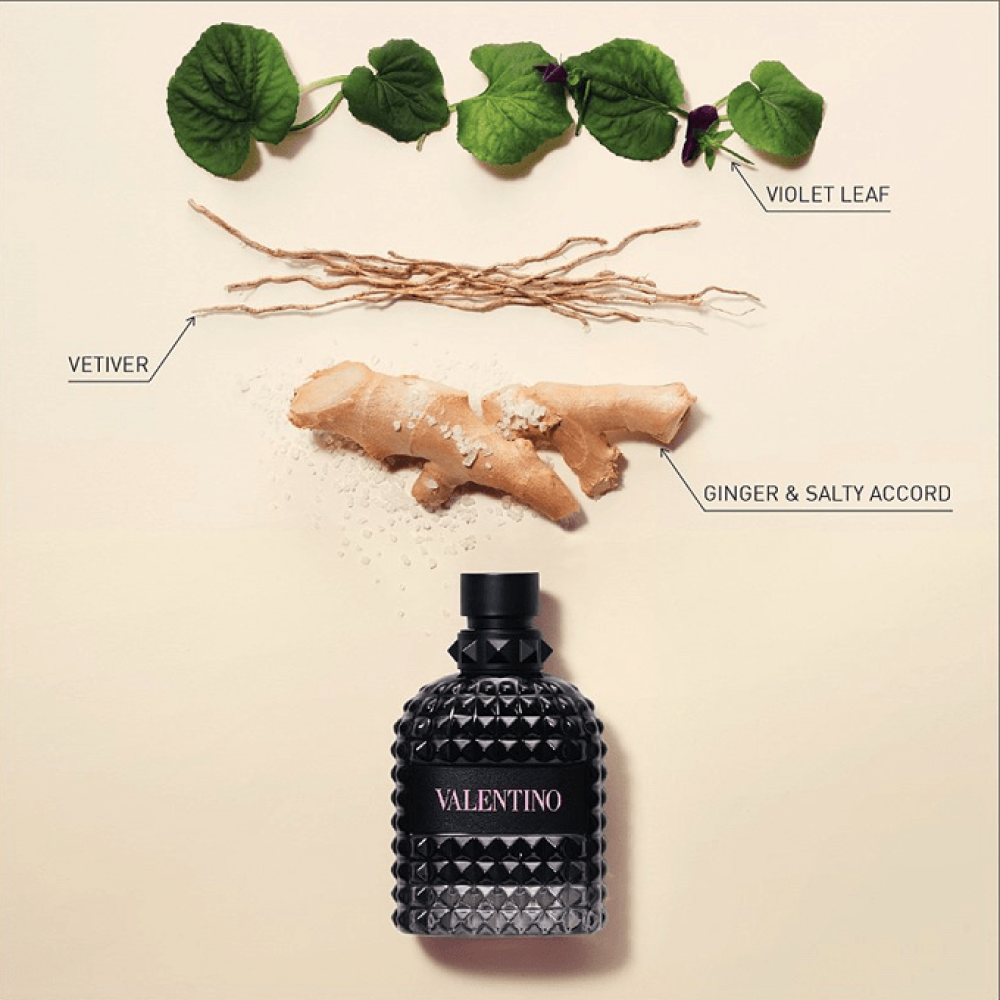 عطر فالنتينو اومو بورن ان روما الرجالي او دو تواليت 100مل