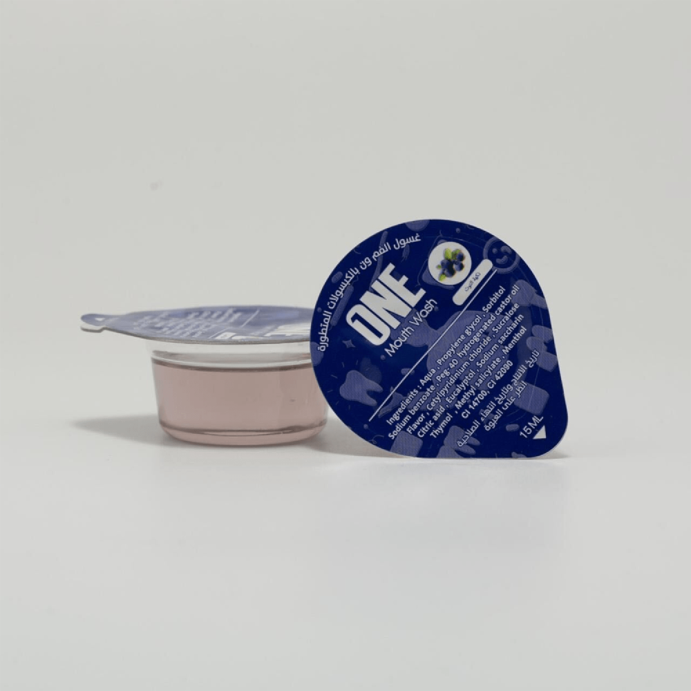 غسول الفم بالكبسولات المتطورة بنكهة التوت من ذا ون تاتش 20 كبسولة 15 مل