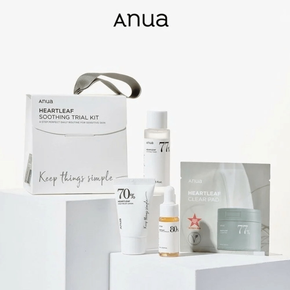 ANOWA Heart Leaf Korean Moisturizing Set