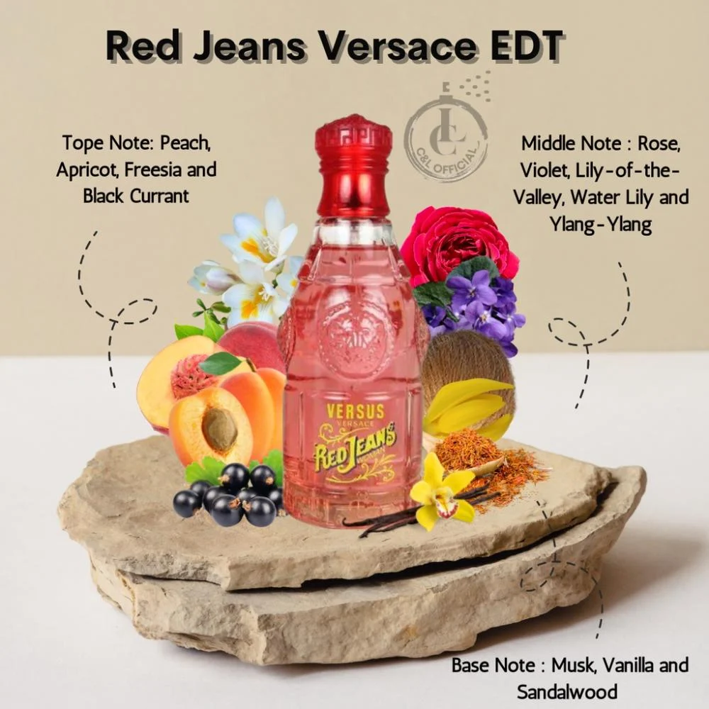 عطر رد جينز من فرزاتشي للنساء - او دو تواليت - 75مل