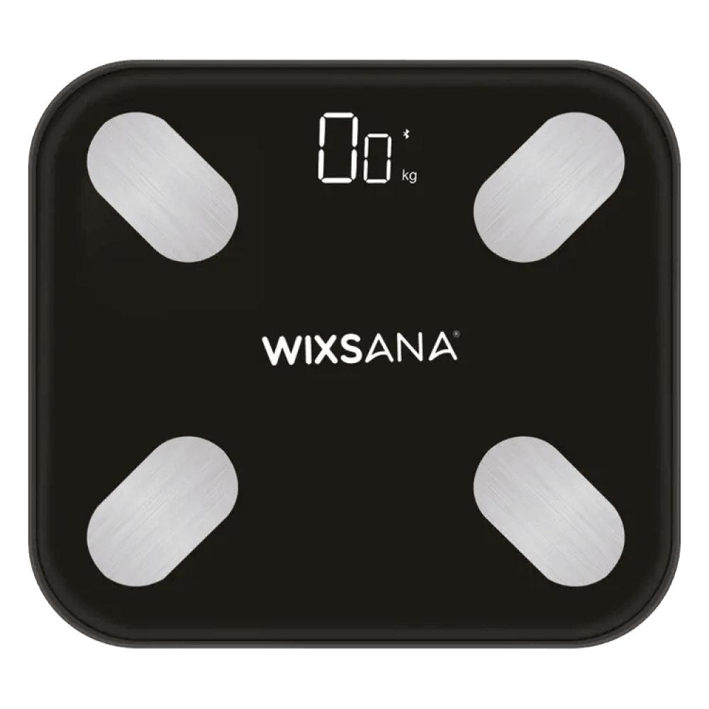 ويكسانا ميزان الجسم الذكي - متعدد القراءات - اسود