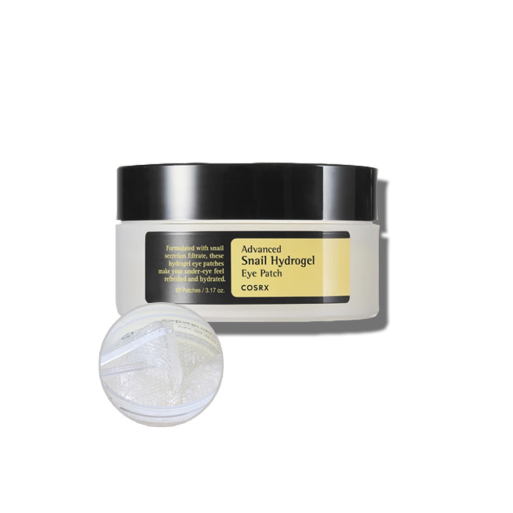 لصقات هيدروجل للعين بخلاصة الحلزون المتطورة من كوسركس - 60 قطعة