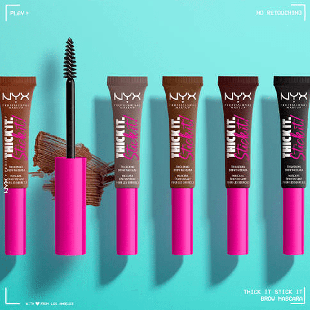 Nyx Thick It Brunette Mascara 06