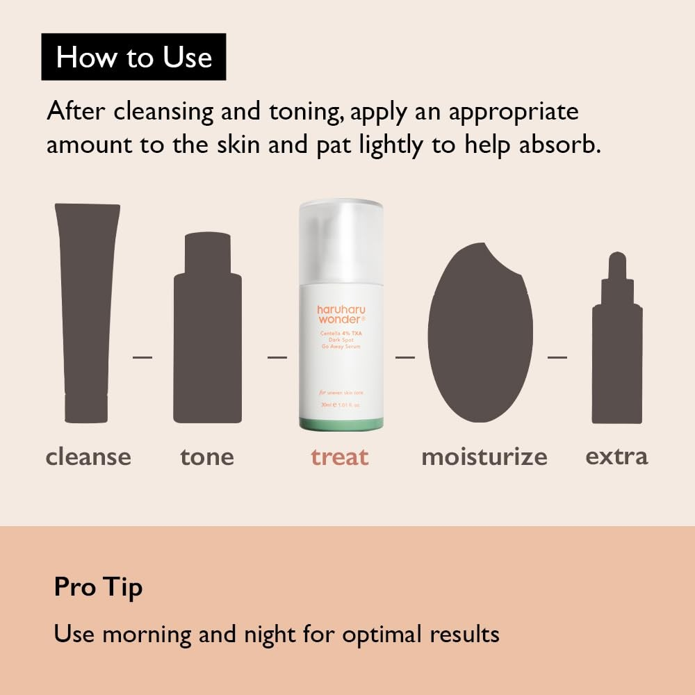 سيروم السنتلا 4% للتصبغات و البقع الداكنة من هارو هارو وندر 30 مل