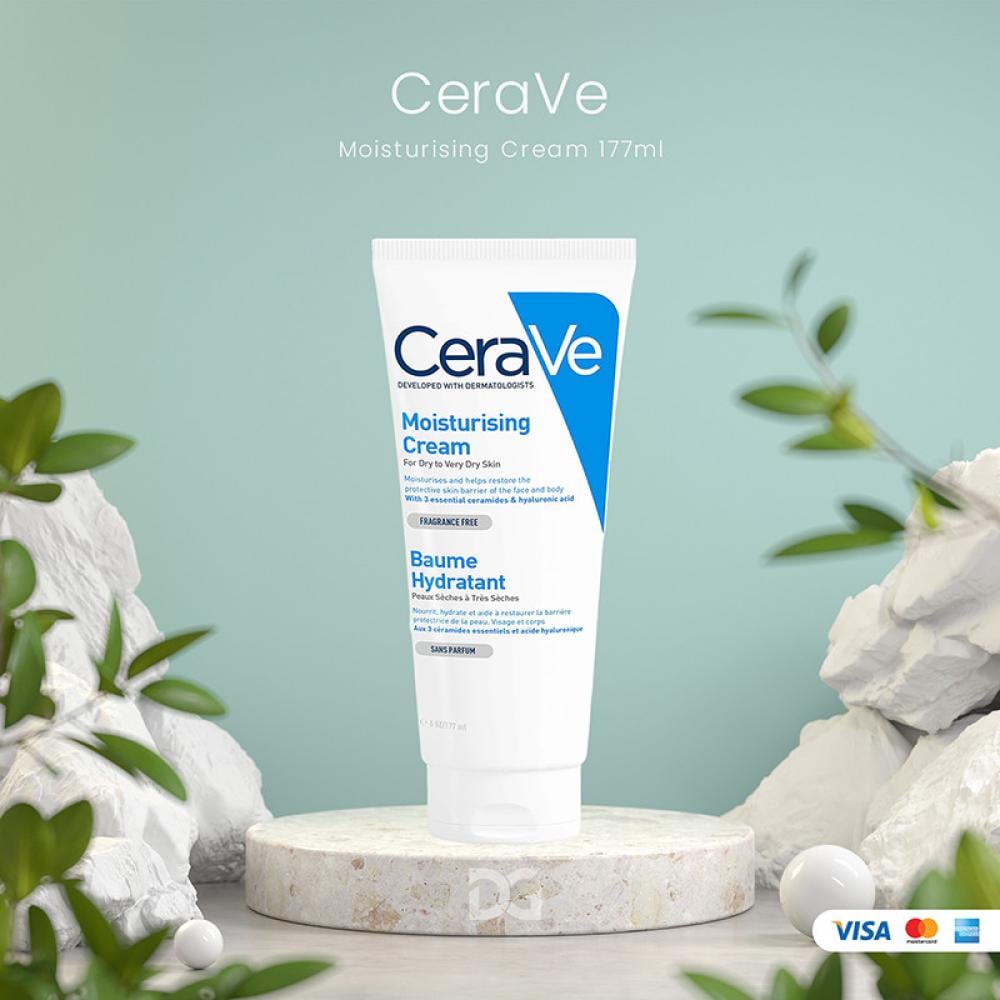 CeraVe Moisturizing Cream for Dry to Very Dry Skin 177ml