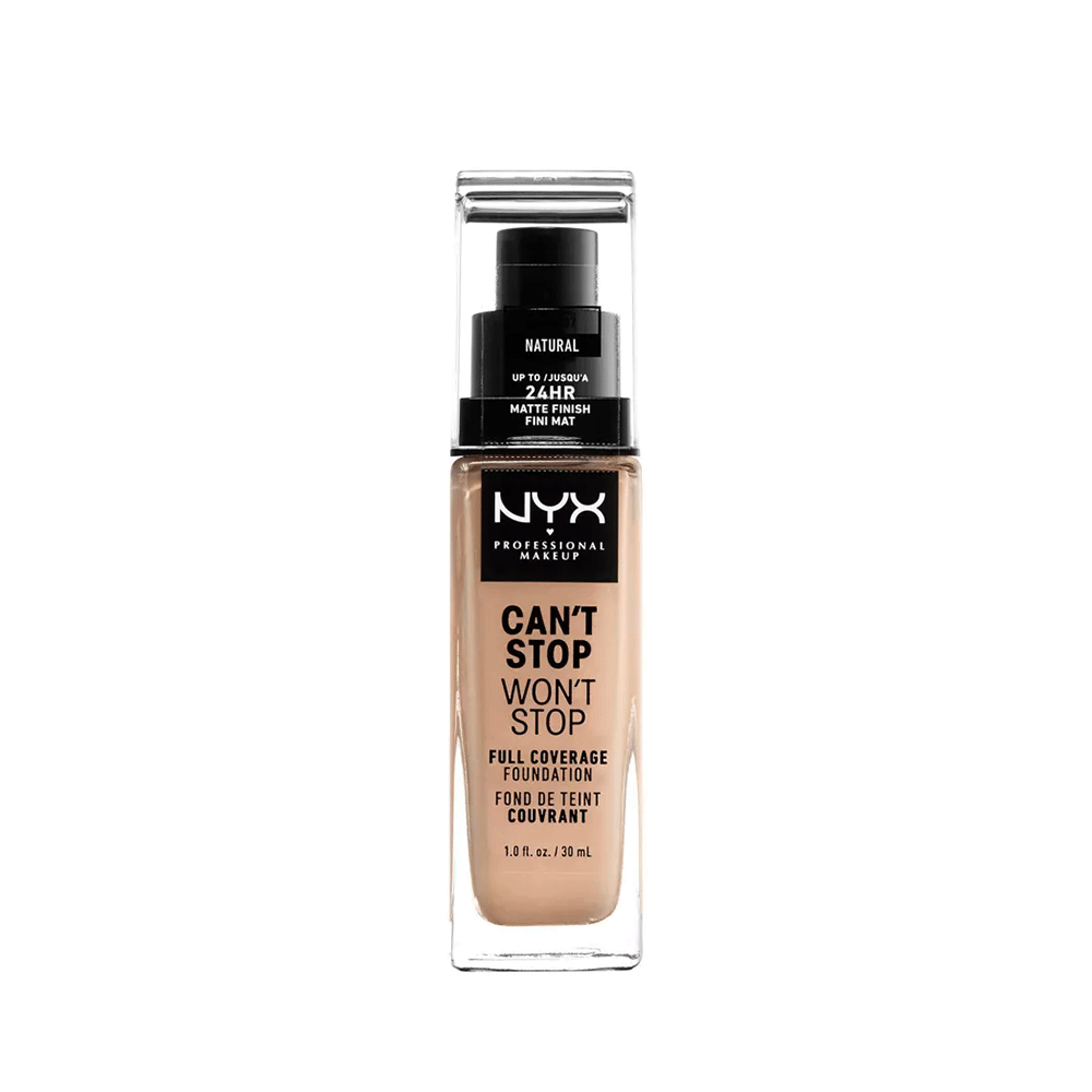 كريم أساس بتغطية كاملة NATURAL 7 من ان واي اكس