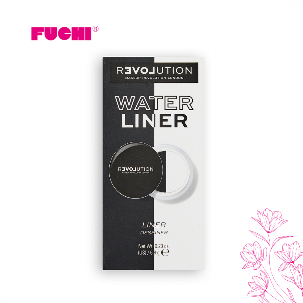 قلم كحل سائل ووتر اكتيفيتد من ريلوف - أسود و أبيض