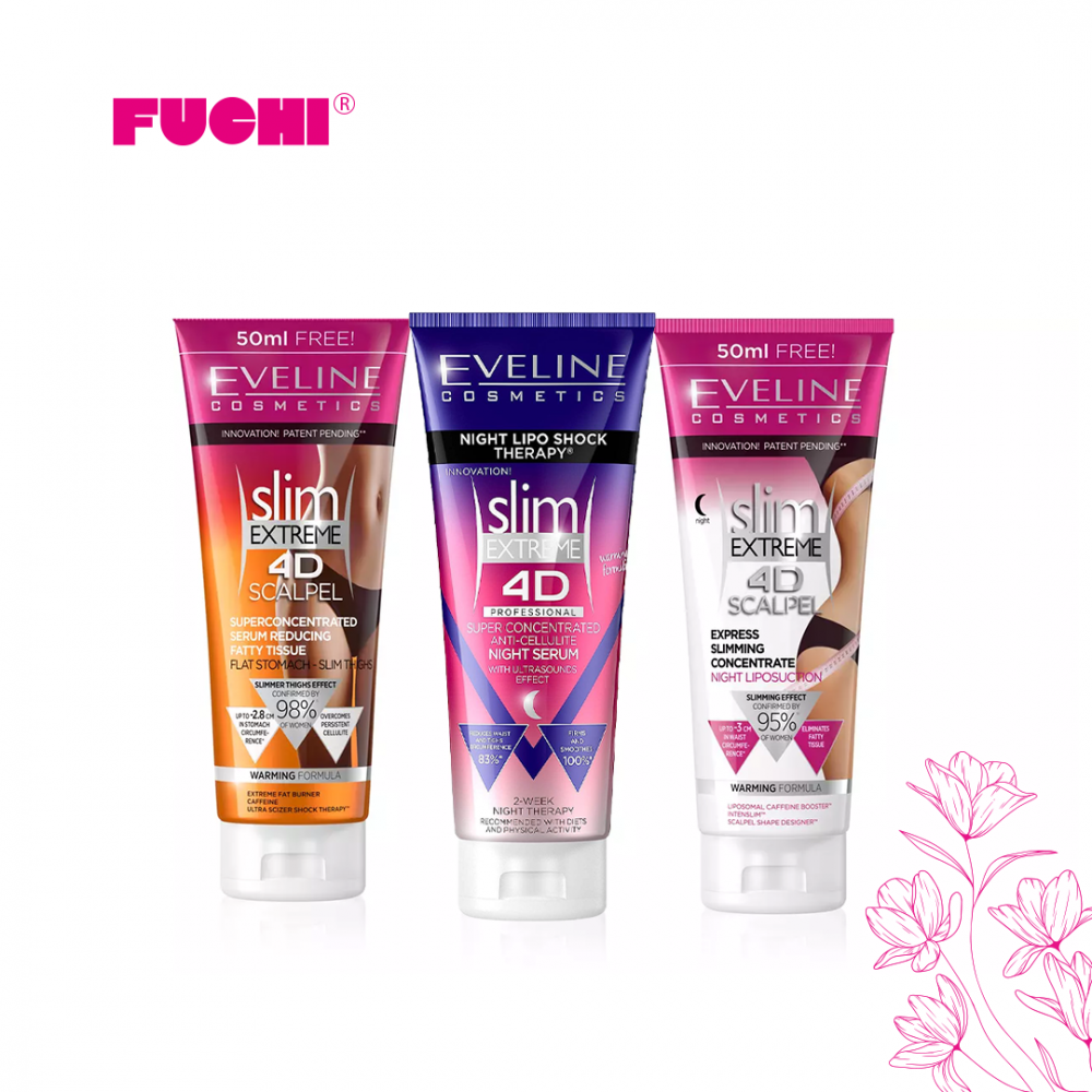 سيروم سليم اكستريم 4 دي لتقليل السمنة من إيفلين - 250مل - متجر فوشي