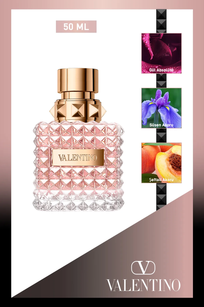 عطر فالنتينو دونا او دو بارفيوم النسائي 50مل