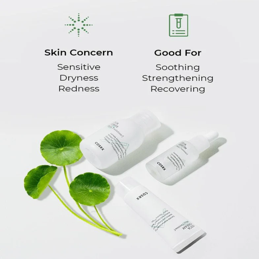 مجموعة العناية بالبشرة سيكا 7 بيور فيت للترطيب وعلامات التقدم بالسن من كوسركس 100 مل