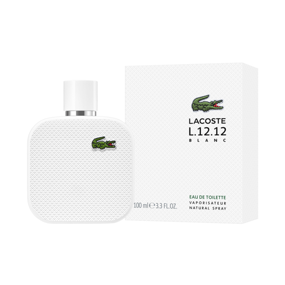 عطر لاكوست الابيض الرجالي او دو تواليت 175مل