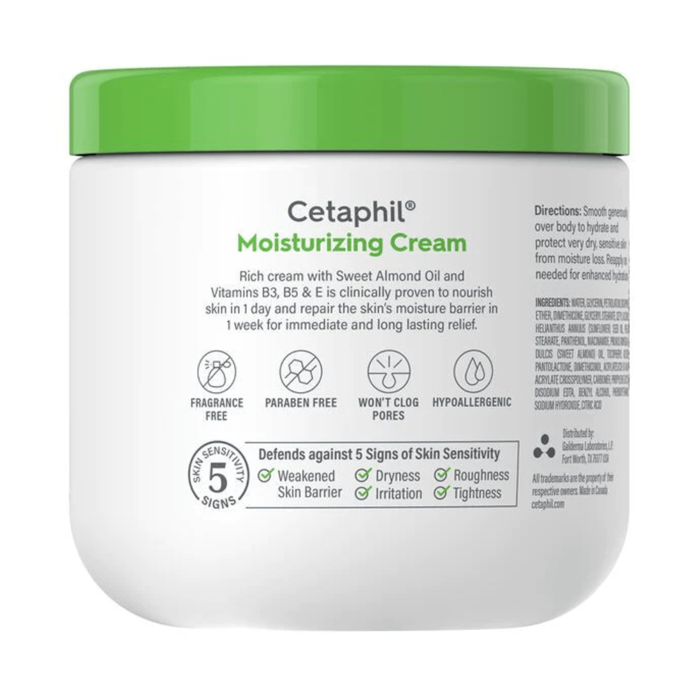 Cetaphil Moisturizing Cream for Dry to Very Dry and Sensitive Skin - 4