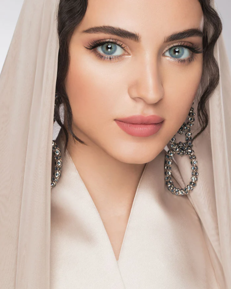 عدسات لنس مي سكاي بلو - ملونة زينة - عبوة تحتوي على عدستين