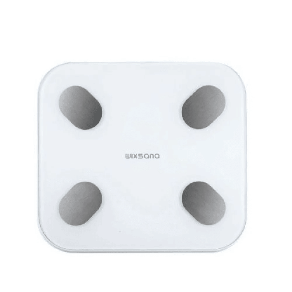 ويكسانا ميزان الجسم الذكي - متعدد القراءات - ابيض