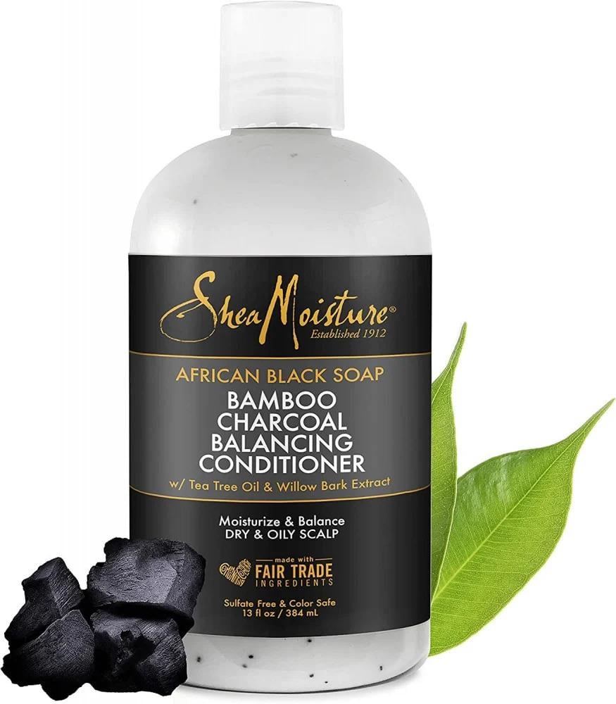 Shea Moisture African Black Soap  Bamboo Charcoal Balancing Condition