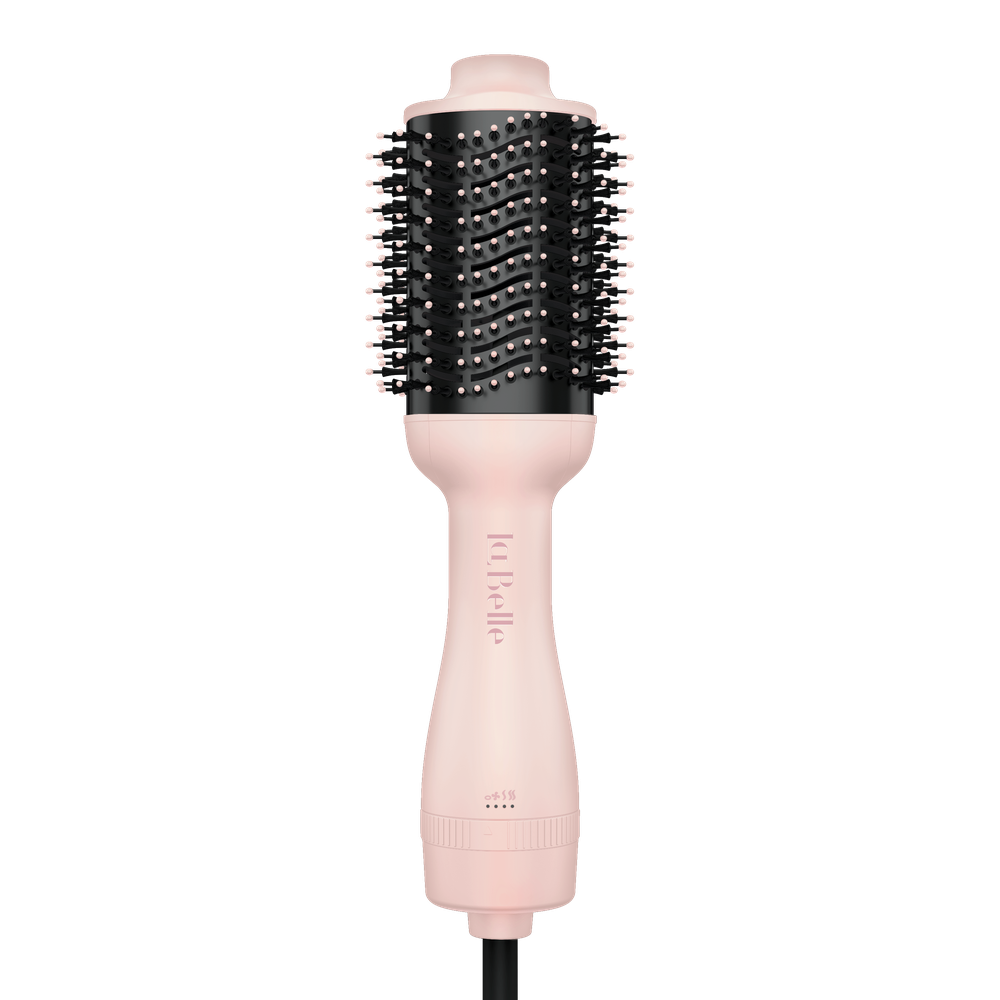 فرشاة تجفيف الشعر الدائرية من لابيل - وردي