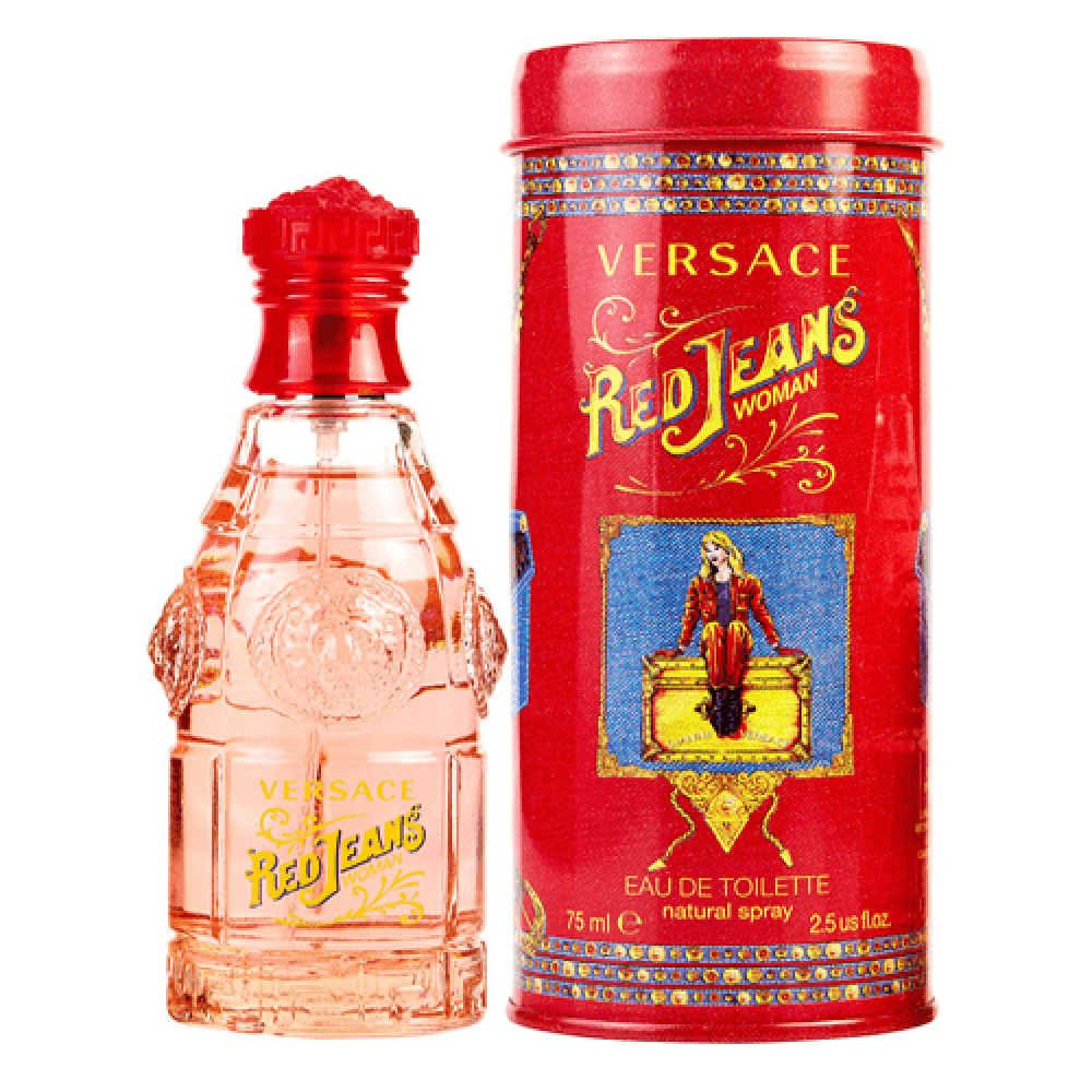 Red Jeans Versace For Women Edt 75ml