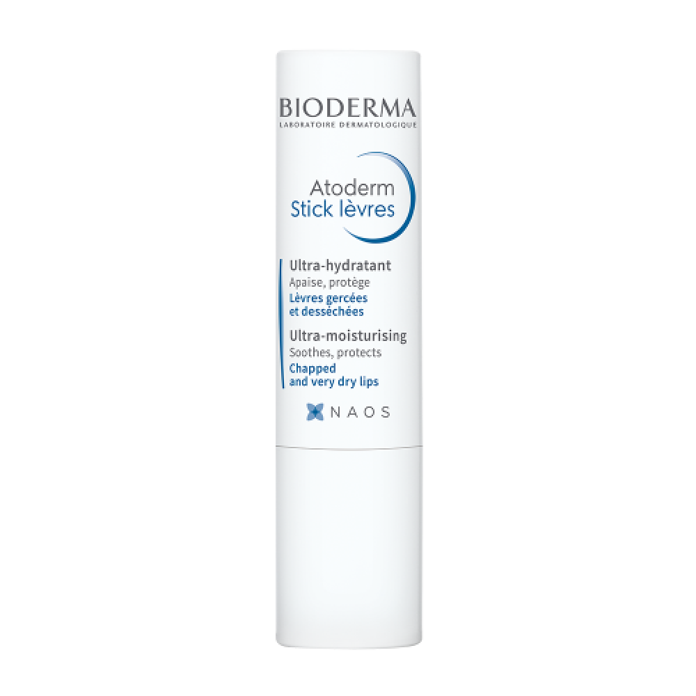 Bioderma Atoderm Stick Levers Moisturizing Lip Balm - 4g